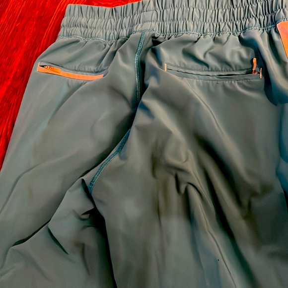 Turquoise blue Lululemon joggers size 4 - Picture 4 of 6